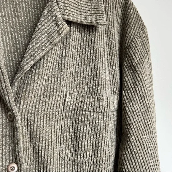 Vintage J Jill Corduroy Button Down Babydoll Dress 2X - Picture 6 of 7